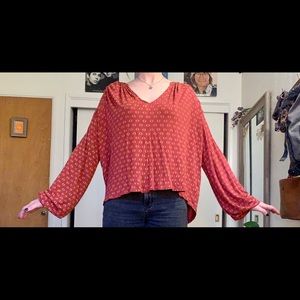 Long sleeve Urban Outfitters top